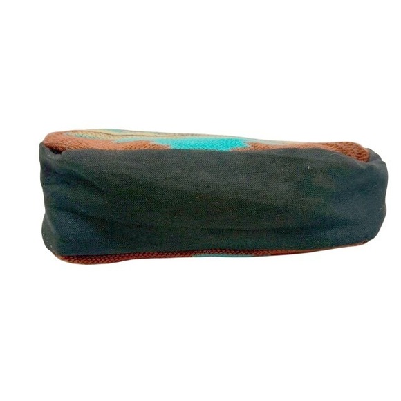 Southwestern Aztec Print Zipper Pouch Lot of 3 Cosmetic Bag Travel Organizer - Picture 6 of 6